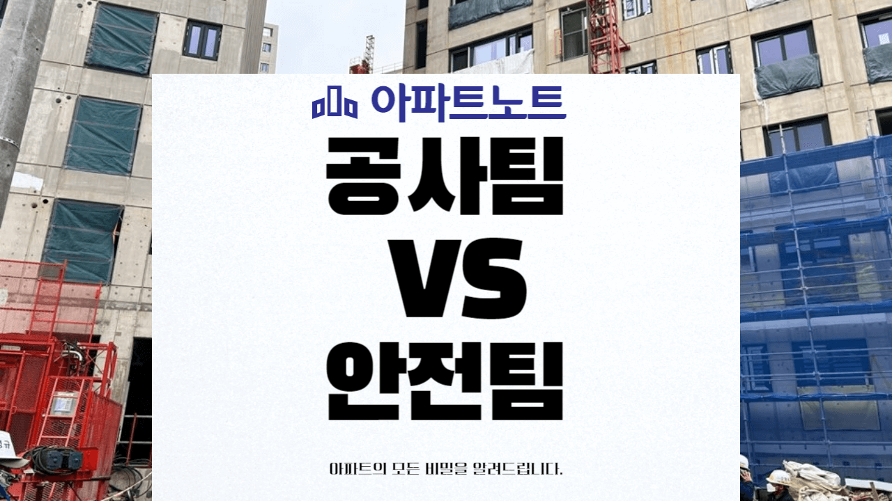 공사팀대 안전팀 싸우면?